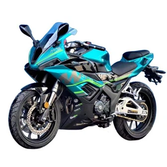High Speed Water Cooling Double Cylinder Racing Motorcycle